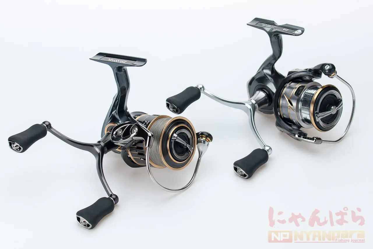 DAIWA 20 ルビアス LT2500S-DH・DAIWA 17セオリー 2508PE-DH